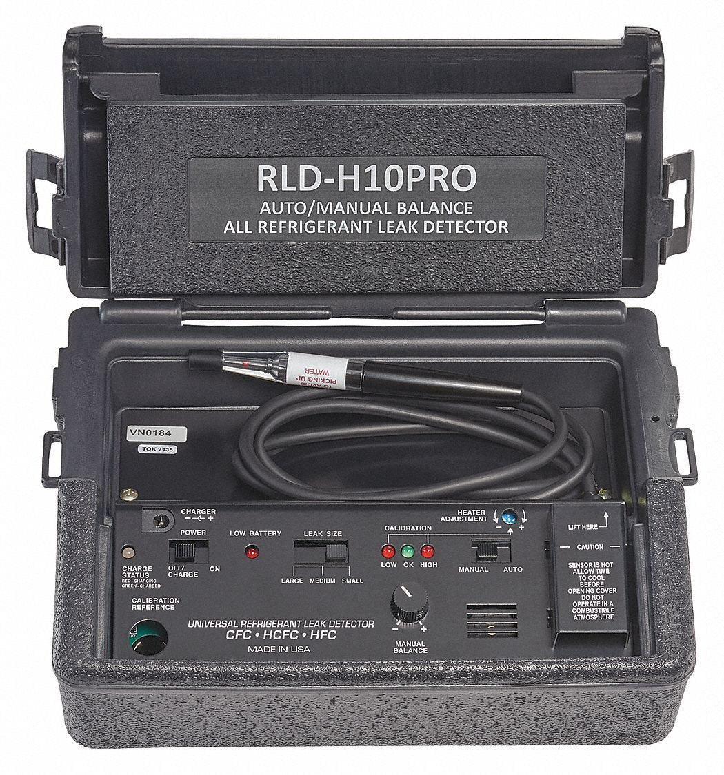 Johnson Controls RLD-H10PRO-1 Leak Detector, Refrigerant, 100 to 240 VAC