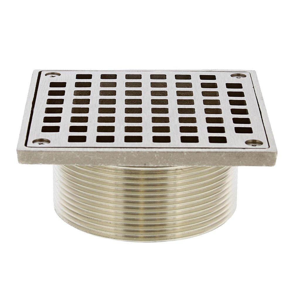 Jones Stephens D60962 3-1/2 in IPS Metal Square Strainer Nickel Bronze