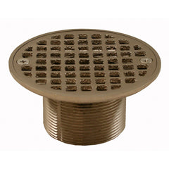 Jones Stephens D6098BN 2 Inch Brass Round Strainer in Brushed Nickel