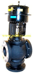 Johnson Controls VG2831VM+845D00 VG2000 Series Three-Way Mixing Pneumatic Flanged Globe Valve with MP84 Series Actuator