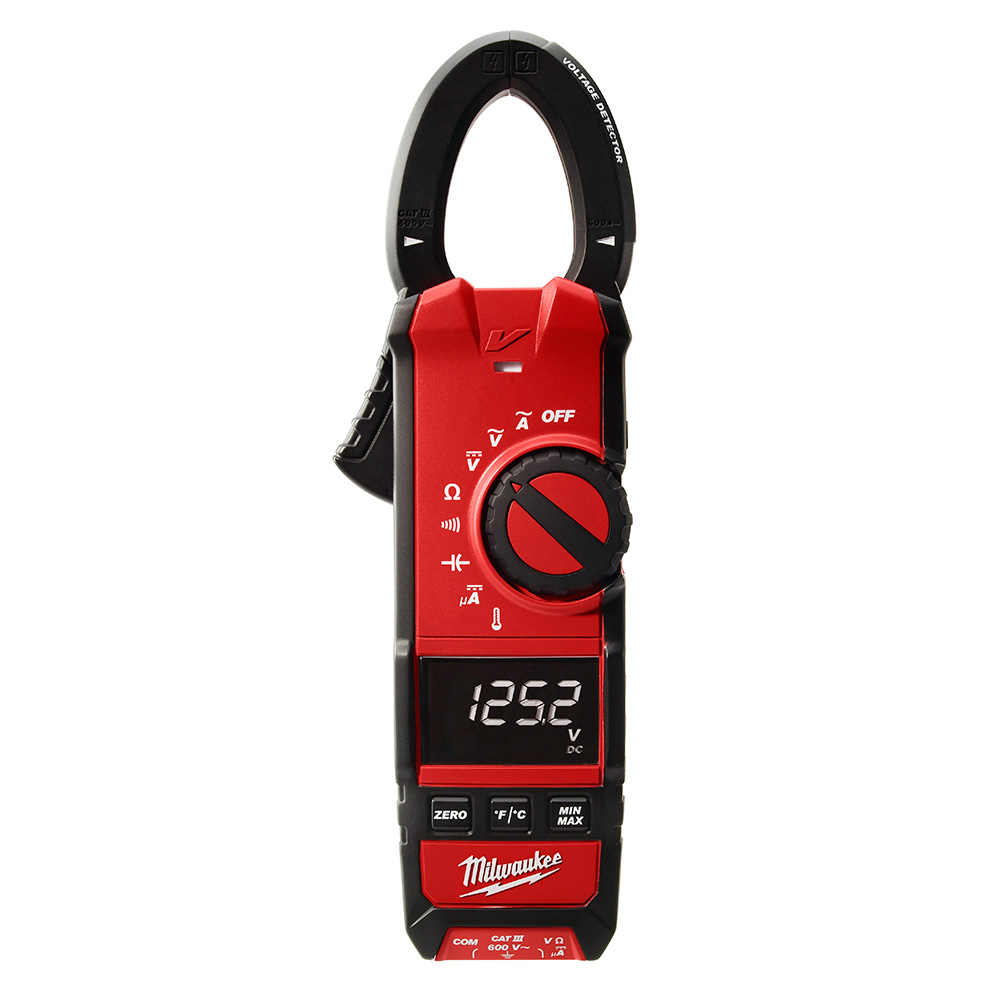 Milwaukee 2236-20 Clamp Meter HVAC/R 600 Volts 1.3 Inch Jaw