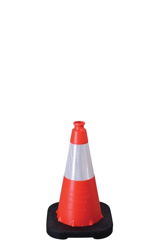 VizCon V16018HIWB3 Enviro-Cone 18 in. 3 lb. Cone with Reflective Collar