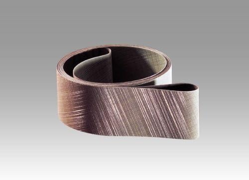 3M 60440120826 Trizact 307EA Coated Aluminum Oxide Gray Sanding Belt - Cloth Backing - JE Weight - A6 Grit - Ultra Fine - 3 1/2 in Width x 15 1/2 in Length