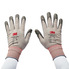 3M WX300942181 Comfort Grip General Use Work Glove Large Pack of 2