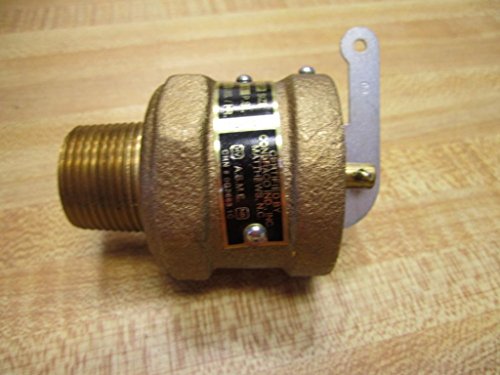 APOLLO VALVES Conbraco 13101B15 Steam Relief Valve 15 psi 3/4 MNPT x Top Outlet