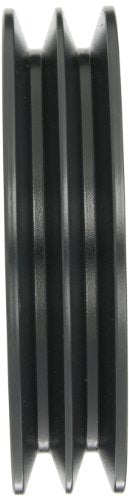 Browning 1043108 BK Series Type 3 FHP Sheave, 3/8 to 1-1/2 in Split Taper Bore, 7-3/4 in OD, 2 Grooves