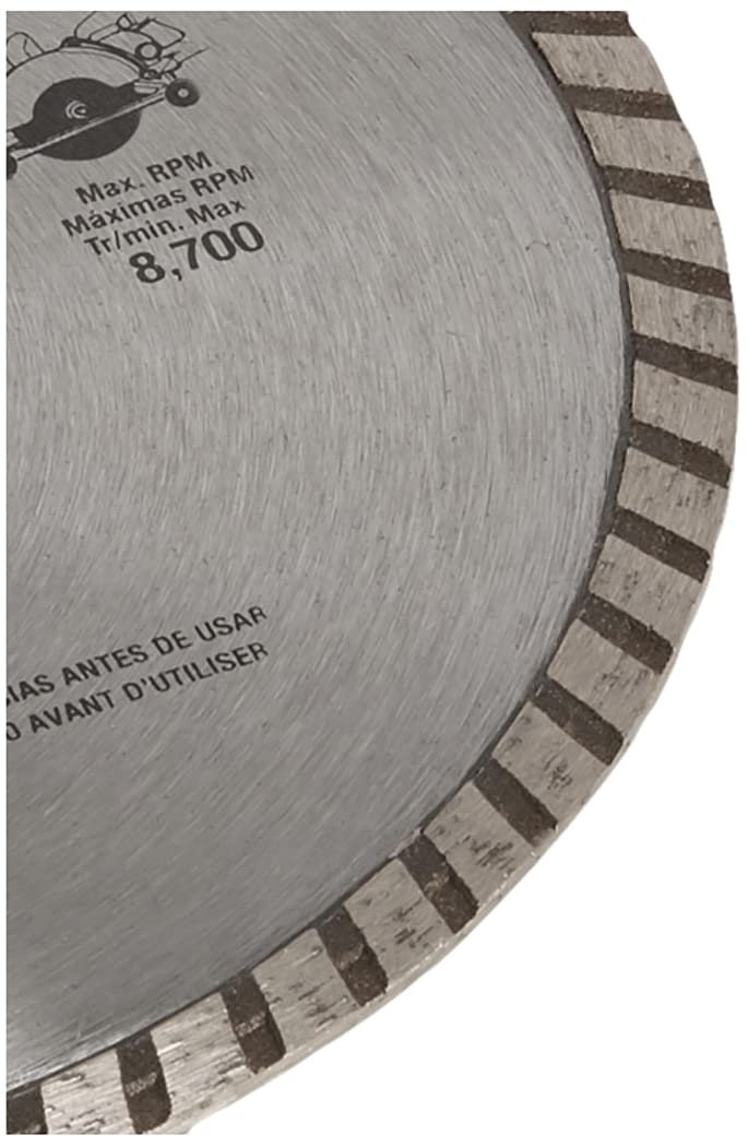 DEWALT DW4712B Diamond Blade for Masonry 7-Inch