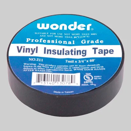 Devco 5255 Vinyl Electrical Insulating Tape 3/4 in. Wide x 60 Feet Roll