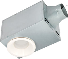 Delta Breez REC80LED Delta BreezSignature SIG110LED 110 CFM Exhaust Bath Fan with LED Light White