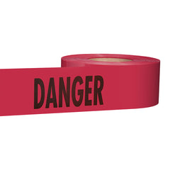 Empire 77-1004 1000 ft. Premium Red Barricade Tape - Danger