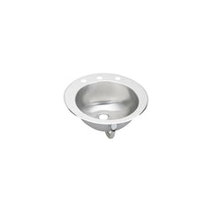 Elkay LLVR19CS3 Asana Stainless Steel 19 x 19 x 7 Single Bowl Drop-in Bathroom Sink