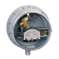 Dwyer PR-153-P2 Gas Pressure/Differential SPDT Pressure Switch Manual Reset w/ Mercury Switch 5.5 - 5.0 W.C.