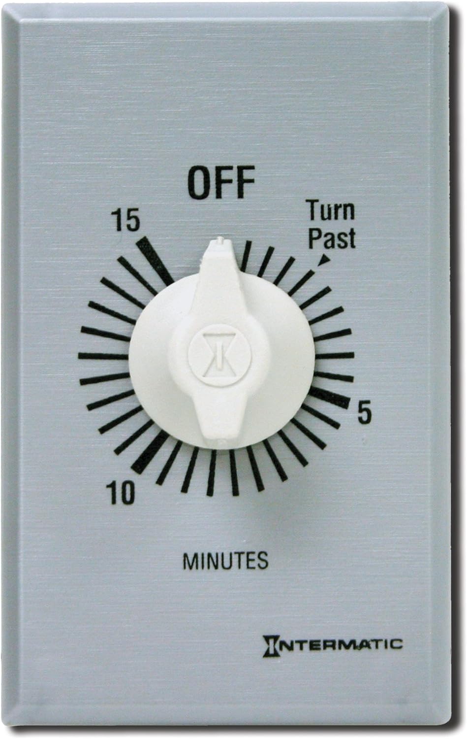 Intermatic FF415M 15-Minute Spring Loaded Wall Timer