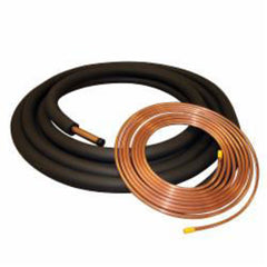 JMF 14X58X38-50 Refrigerant Line Set 1/4 Inch Liquid Line 5/8 Inch Suction Line 3/8 Inch Insulation 50 ft