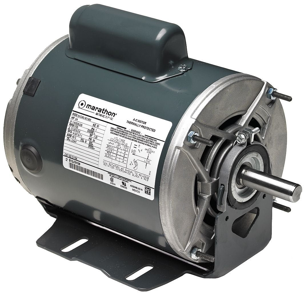 Marathon Electric MC138 General Purpose Motor 3/4 hp 115/208-230 VAC