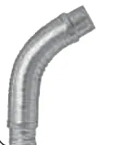 Metal-Fab 4MDWF3 Double Wall Vent Pipe 4 in x 3 Feet