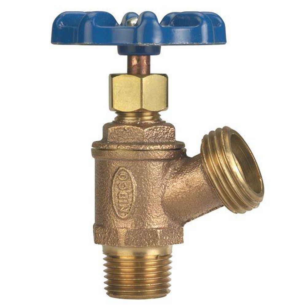 Nibco N64N008 3/4 in. MPT x GHT Boiler Drain Valve