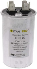 Packard TRCF20 TitanPro TRCF20 HVAC Round Motor Run Capacitor 20 MFD/UF 440/370 Volts