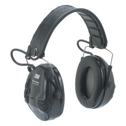 PELTOR MT16H210F-479-SV Peltor Tactical Sport Electronic Headsets 20 Db Nrr Black Over The Head