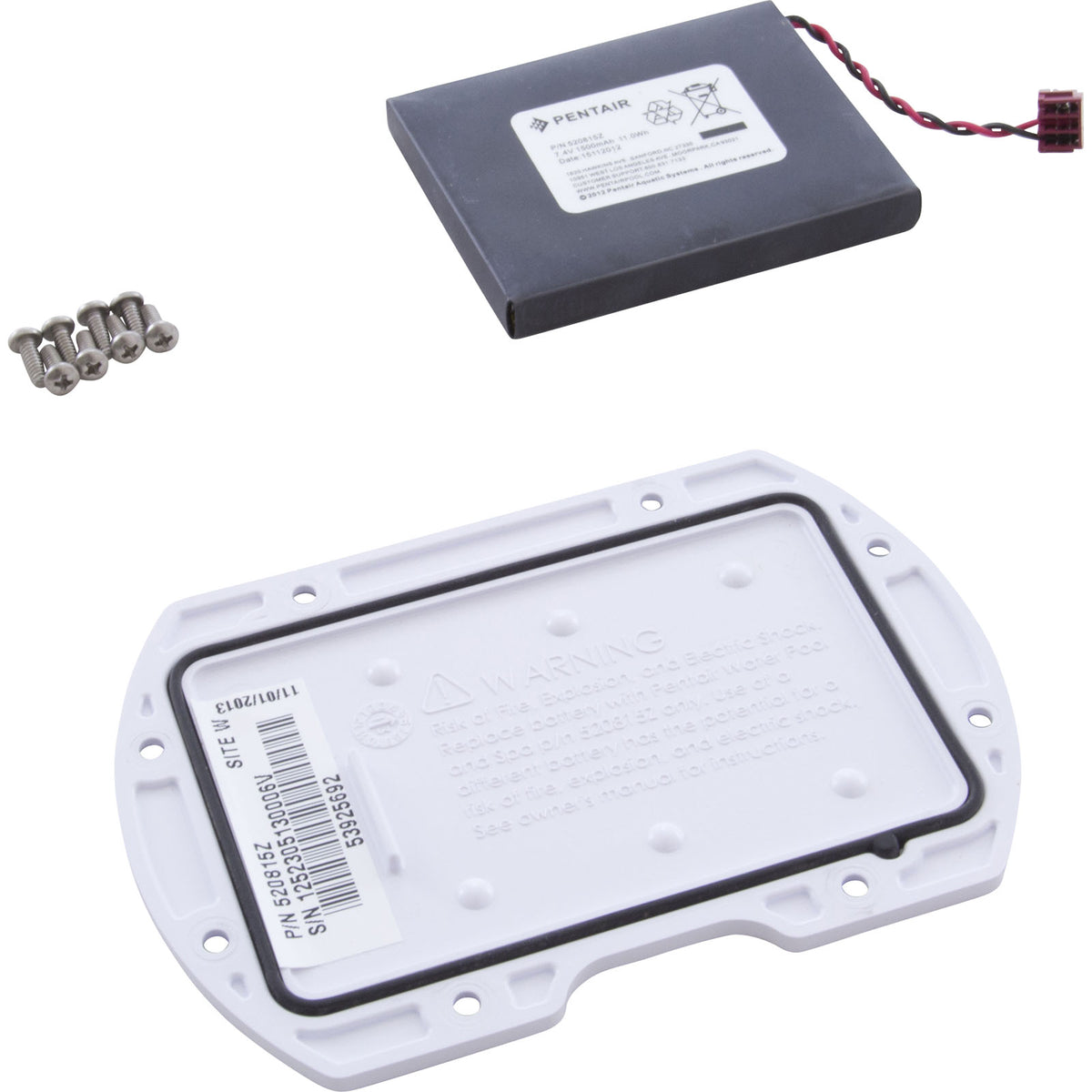 Pentair 520815Z Battery Mobiletouch II Replacement Kit (Battery Only)