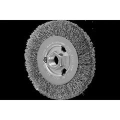 Pferd 82316 4 Mini Crimped Wire Wheel - .014 SS Wire, 5/8-11 Thread