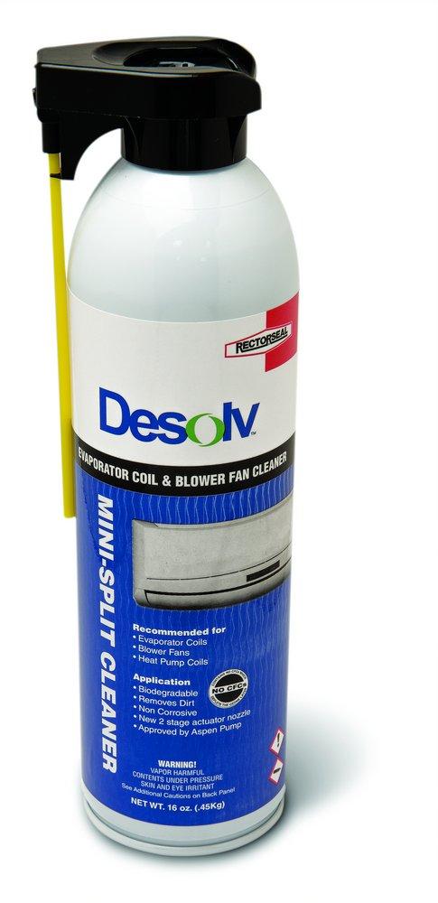 Rectorseal 82561 Desolv 16 oz Clear Coil Cleaner