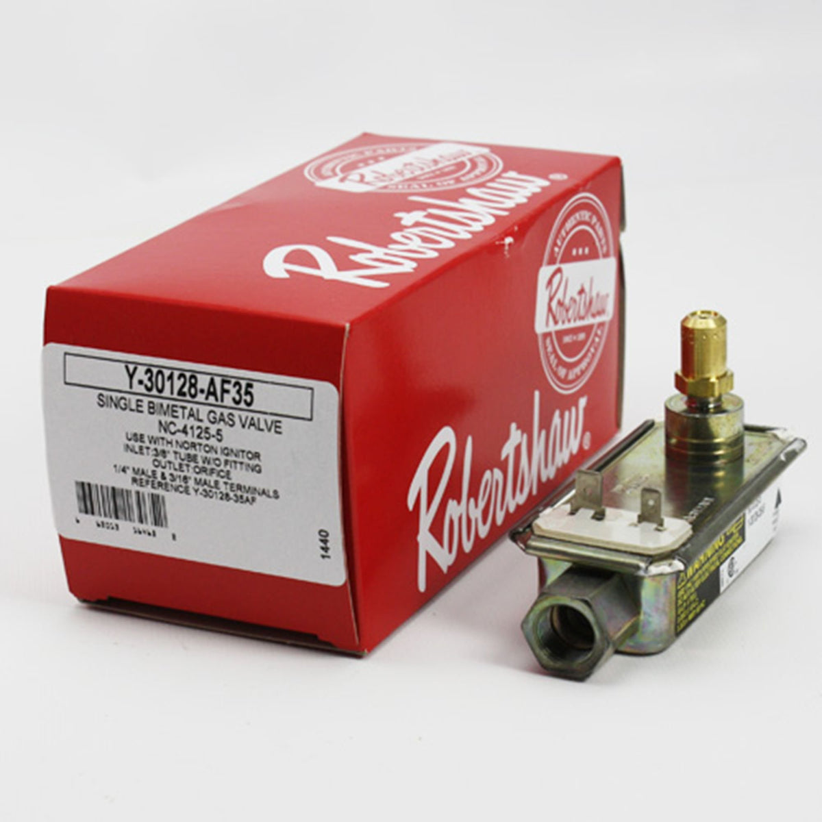 Robertshaw Y-30128-AF35 Bimetal Gas Valve