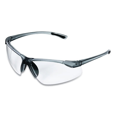 Sellstrom S74201 Protective Safety Glasses Adjustable Temples Clear Lens Black Frame