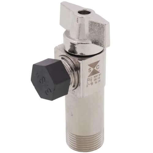 Sioux Chief 688-G1CE Extended Replacement Valve - 5/8 OD Comp. Thread x 3/8 OD Comp. Outlet