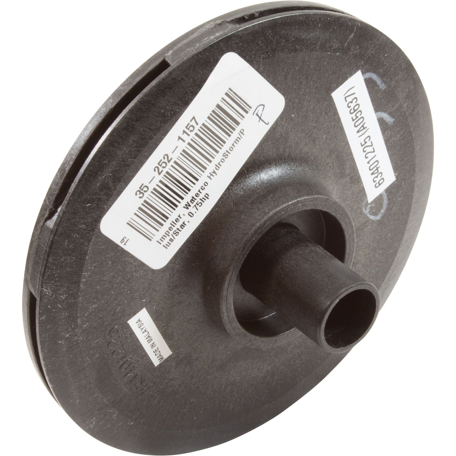 Waterco 63401225 Impeller 0.75 HP Replacement Part