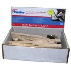 Weiler 61012 Stainless Steel Scratch Brush Countertop Display