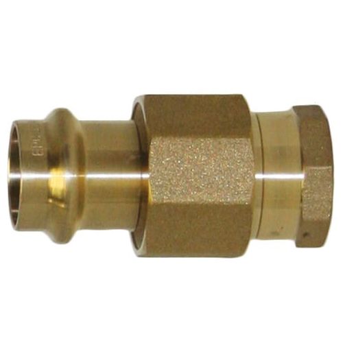 Apollo 10075876 8733-3 Female Union, Lead Free Brass, Small Diameter, PxFPT, 1x1