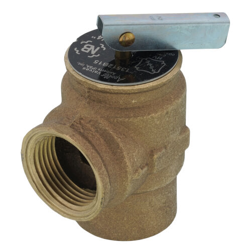 Conbraco Industries 13-512-B15 Valve 3/4 FNPT RVS13 407 LBS/HR Low Pressure Steam Safety Relief Valve (15 psi)