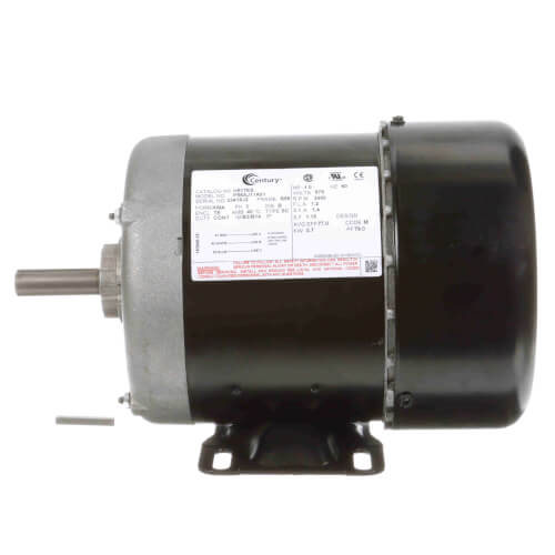 Century H517ES 1 HP 575v General Purpose Motor 3 PH 3450 RPM 56 Frame TEFC