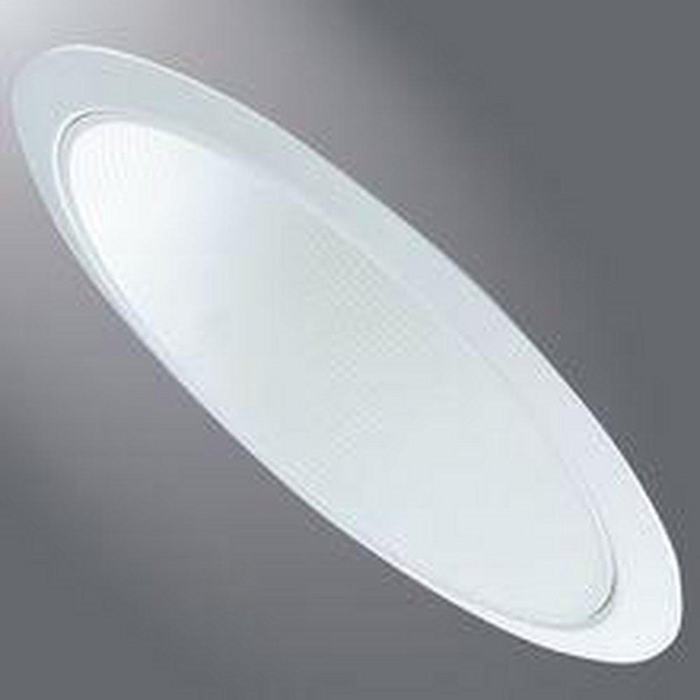 Halo 456W Full Reflector Circle Lighting Trim, 6 in ID x 7-1/4 in OD, LED Lamp, For Use With H645, HL6 LED and H47 Housing, Metal