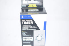 Intermatic FF60MHC Timer, 60 Minute Spring Wound Commercial Timer W/Hold