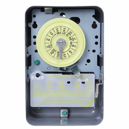 Intermatic T104 Electromechanical Timer 208-277 V 40 A 24 Hour T104