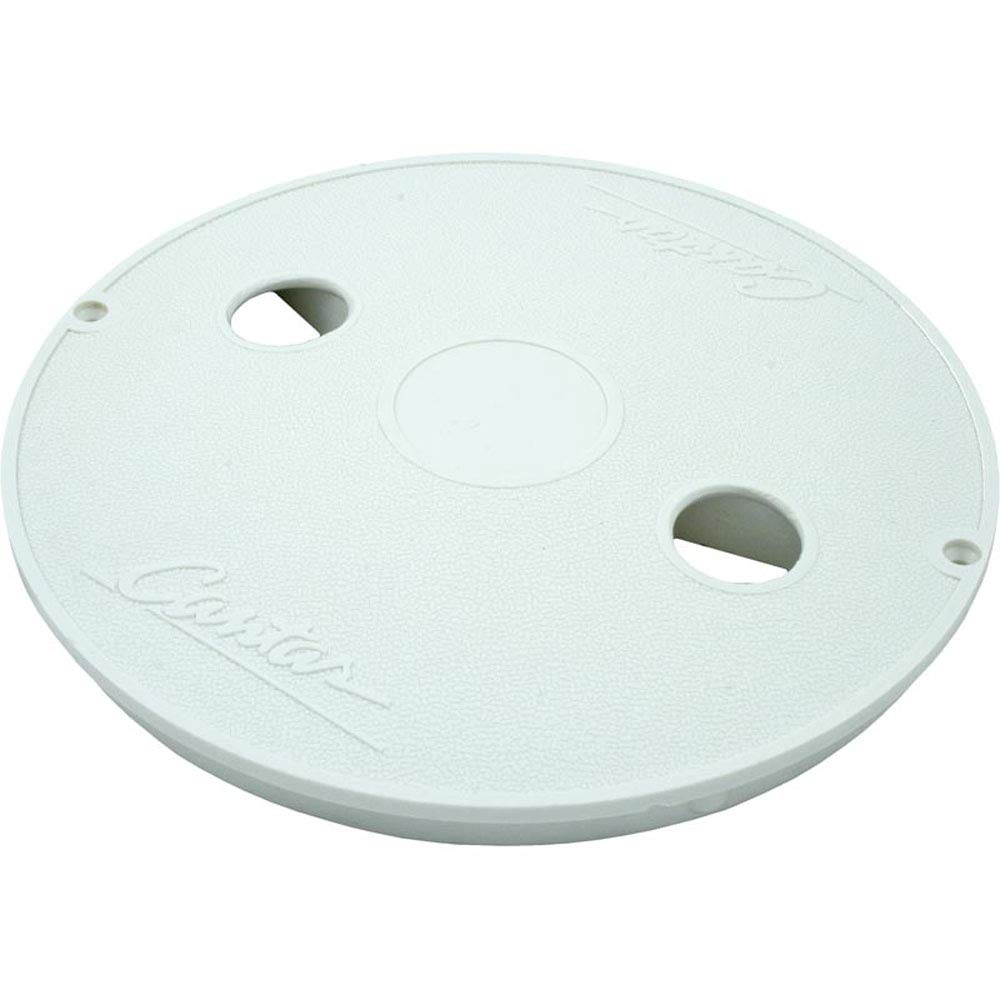 Jacuzzi 43305101RWHT Skimmer Lid Carvin Deckmate 9-1/4od