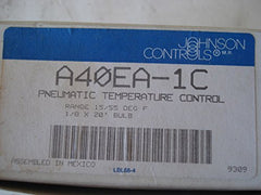 Johnson Controls A40EA-1C Temperature Actuated Pneumatic Switch Open On Drop 1 Pack