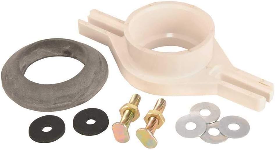 Jones Stephens F10002 2 PVC Adjustable Socket Urinal Flange Kit