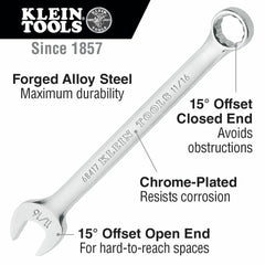 Klein Tools 68415 Combination Wrench, 9/16-Inch