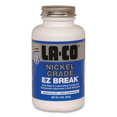 LA-CO 8971 E-Z Break Anti-Seize Compound 8 oz Brush-In-Cap