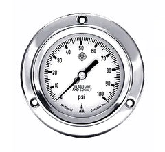 McDaniel Controls KDP-GF Glycerin Filled Pressure Gauge 0-100 PSI