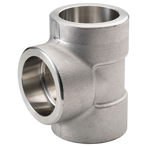 Merit Brass SW3606D-16 Tee Fitting Socket Weld 1 Inch Class 3000