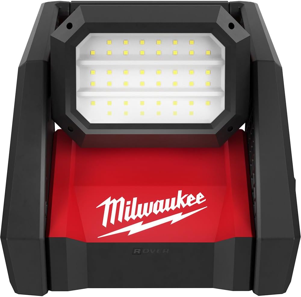 Milwaukee 2366-20 M18 ROVER Compact Lithium-Ion Dual Power 4000 Lumens Corded/ Cordless LED Flood Light (Tool Only)