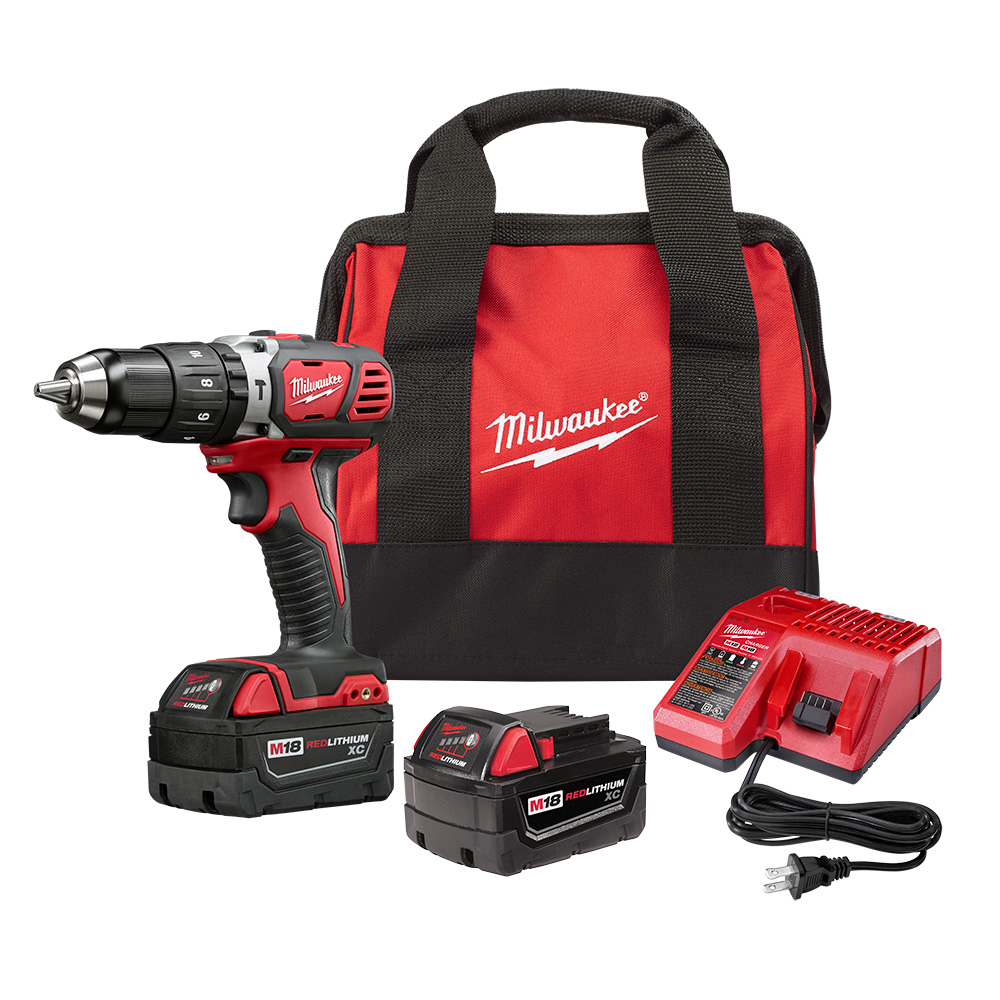 Milwaukee 2607-22 M18 1/2 Hammer Drill Xc Kit