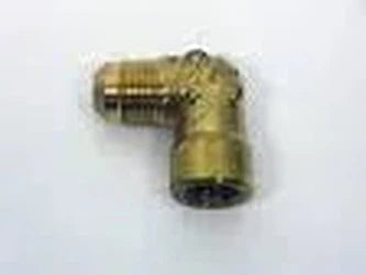 Mueller E2-4 Brass Pipe Elbow Male Flare x Female Pipe