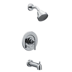 Moen T2903EP Gibson Chrome Pressure Balancing Eco-Performance Modern Bathroom Tub and Shower Trim