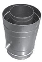 Noritz CDT-V Vertical Drain Tee for DVC Models Stainless Steel