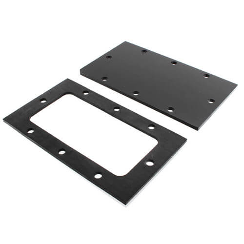 Peerless 90141 PP1013 Tankless Cover Plate with Gasket and Hardware for WBV Boilers